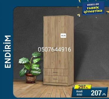 Yeni, Açılan, 2 qapılı Düz dolab, Qarderob, paltar dolabı, Azərbaycan lalafo.az -da Yeni, Açılan, 2 qapılı Düz dolab, Qarderob, paltar dolabı, Azərbaycan