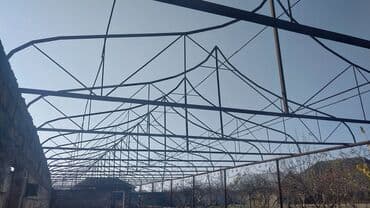 Теплицы: Metall konstruksiyalı istixana/sancaq karkası - Material: qalın at lalafo.az — 1 Теплицы: Metall konstruksiyalı istixana/sancaq karkası - Material: qalın — 1