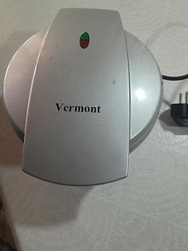 Vermont vafli/peçenye aparatı - Dairəvi iki plitəli, yapışmayan lalafo.az -da Vermont vafli/peçenye aparatı - Dairəvi iki plitəli, yapışmayan