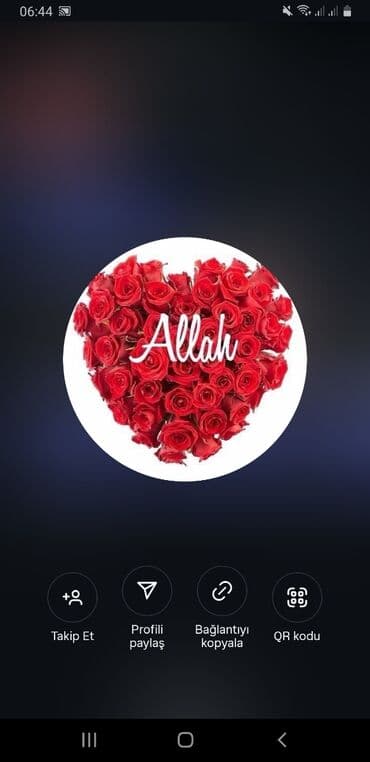 Rəsm və sosial media üçün profil şəkli – “Allah” yazılı qırmızı lalafo.az -da Rəsm və sosial media üçün profil şəkli – “Allah” yazılı qırmızı