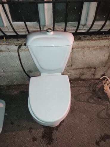 Ağ rəngli döşəməüstü unitaz komplekti - Material: sanitar lalafo.az -da Ağ rəngli döşəməüstü unitaz komplekti - Material: sanitar