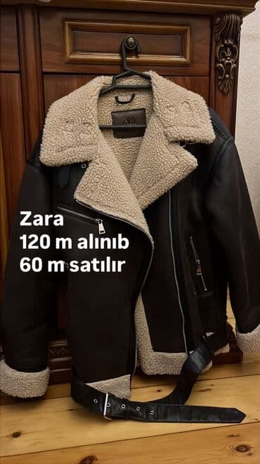 Dəri kurtka, Zara, S lalafo.az -da Dəri kurtka, Zara, S