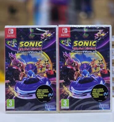 Nintendo switch sonic racing crossworlds lalafo.az -da Nintendo switch sonic racing crossworlds