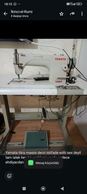 Yamata tikis masini derzi istifade edib sex deyil tam islek hec bir lalafo.az -da Yamata tikis masini derzi istifade edib sex deyil tam islek hec bir