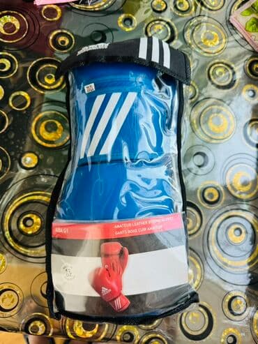 Adidas markasına məxsus mavi rəngli boks əlcəkləri. Əlcəklər "Amateur lalafo.az -da — 4 Adidas markasına məxsus mavi rəngli boks əlcəkləri. Əlcəklər "Amateur — 4