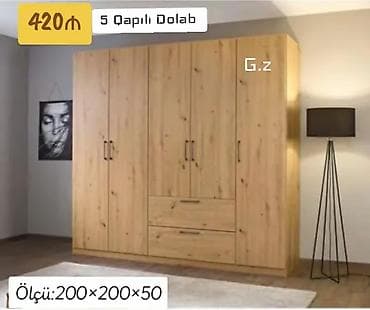 5 qapı, Siyirməli, Bej, Açılan, Düz dolab lalafo.az -da 5 qapı, Siyirməli, Bej, Açılan, Düz dolab