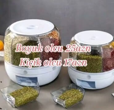 Firlanan 6bolmeli saxlama qabları,en munasib qiymətlə.kicik olcu 4-5kq lalafo.az -da Firlanan 6bolmeli saxlama qabları,en munasib qiymətlə.kicik olcu 4-5kq