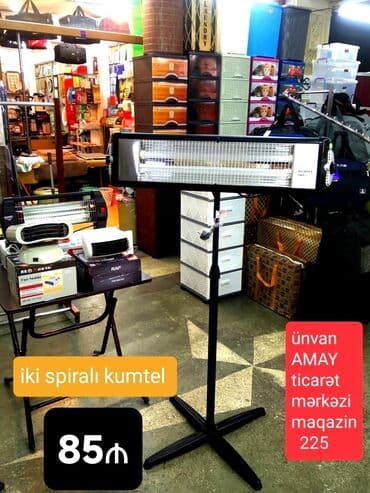 Spiral qızdırıcı, Kumtel, Kredit yoxdur, Ünvandan götürmə, Ödənişli çatdırılma lalafo.az -da Spiral qızdırıcı, Kumtel, Kredit yoxdur, Ünvandan götürmə, Ödənişli çatdırılma