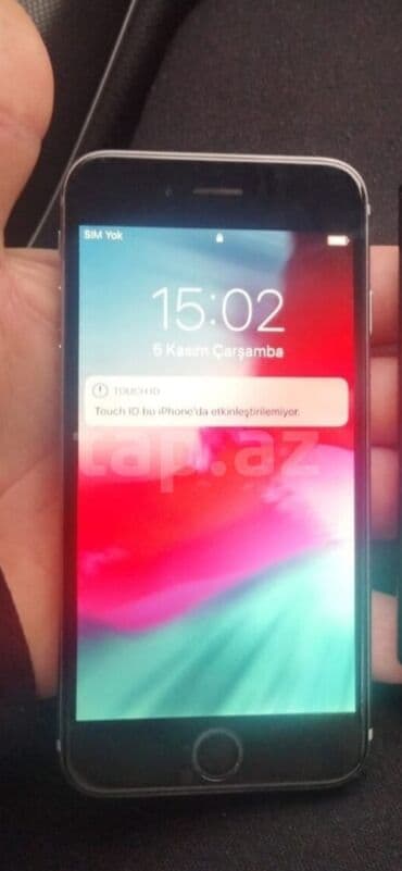 IPhone 6s, Qara, Barmaq izi lalafo.az -da IPhone 6s, Qara, Barmaq izi