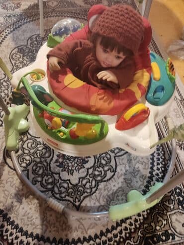 Fisher-Price Rainforest körpə jumpo seliqeli islenib - 360° fırlanan lalafo.az -da Fisher-Price Rainforest körpə jumpo seliqeli islenib - 360° fırlanan