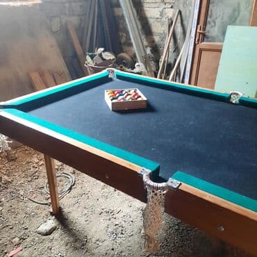 Bilyard stolu.tezedi oynanilmiyib.yaxsi veziyetde lalafo.az -da Bilyard stolu.tezedi oynanilmiyib.yaxsi veziyetde