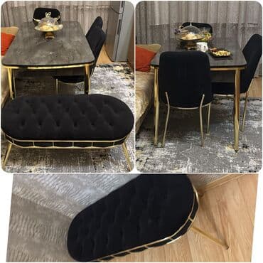 Qonaq otağı üçün, İşlənmiş, Kvadrat masa, 4 stul lalafo.az -da Qonaq otağı üçün, İşlənmiş, Kvadrat masa, 4 stul