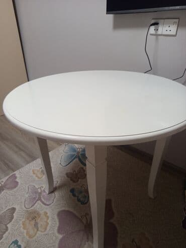 Qonaq masası, Yeni, Açılmayan, MDF, Yumru masa lalafo.az -da Qonaq masası, Yeni, Açılmayan, MDF, Yumru masa