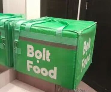 Bolt Food çatdırılma çantası - Rəng: yaşıl, ön və yan hissələrdə lalafo.az -da Bolt Food çatdırılma çantası - Rəng: yaşıl, ön və yan hissələrdə