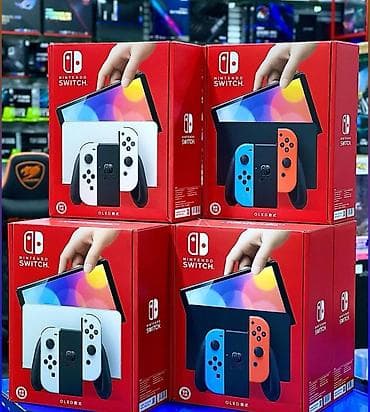 Nintendo Switch OLED – oyun həvəskarları üçün portativ və ev konsolu lalafo.az -da Nintendo Switch OLED – oyun həvəskarları üçün portativ və ev konsolu