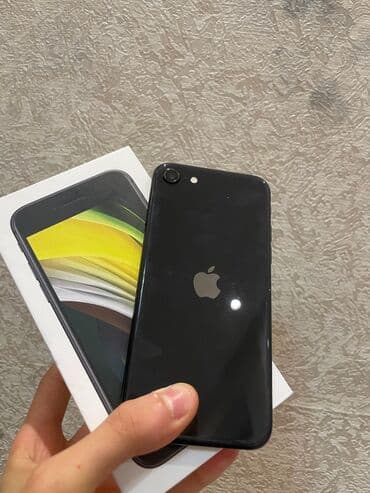 IPhone SE 2020, 64 GB, Qara, Barmaq izi, Sənədlərlə lalafo.az -da IPhone SE 2020, 64 GB, Qara, Barmaq izi, Sənədlərlə