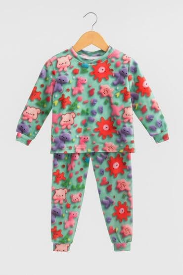 Uşaq üçün isti flis pijama dəsti - Dəst: uzunqol köynək + rezinli lalafo.az -da Uşaq üçün isti flis pijama dəsti - Dəst: uzunqol köynək + rezinli