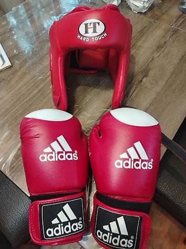 Boks üçün dəst – əlcəklər və baş qoruyucusu - Marka: əlcəklər Adidas lalafo.az -da Boks üçün dəst – əlcəklər və baş qoruyucusu - Marka: əlcəklər Adidas