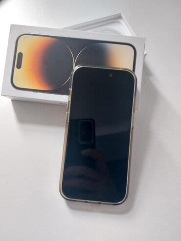 IPhone 14 Pro, 256 GB, White Titanium, Face ID lalafo.az -da IPhone 14 Pro, 256 GB, White Titanium, Face ID