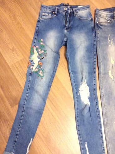 Джинсы отличного качества.Размеры на S,M lalafo.az -da Джинсы отличного качества.Размеры на S,M