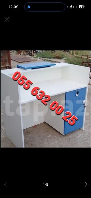 Resepsiyon/qarşılama masaları və kassir stendləri Məhsul təsviri: - lalafo.az -da Resepsiyon/qarşılama masaları və kassir stendləri Məhsul təsviri: -