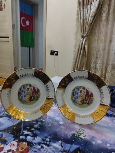 Boşqablar, rəng - Qızılı, Farfor, Azərbaycan lalafo.az -da Boşqablar, rəng - Qızılı, Farfor, Azərbaycan