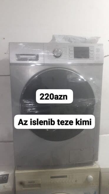 Quruducu maşın – ön yükləməli, gümüşü rəng. - Elektron idarəetmə lalafo.az -da Quruducu maşın – ön yükləməli, gümüşü rəng. - Elektron idarəetmə