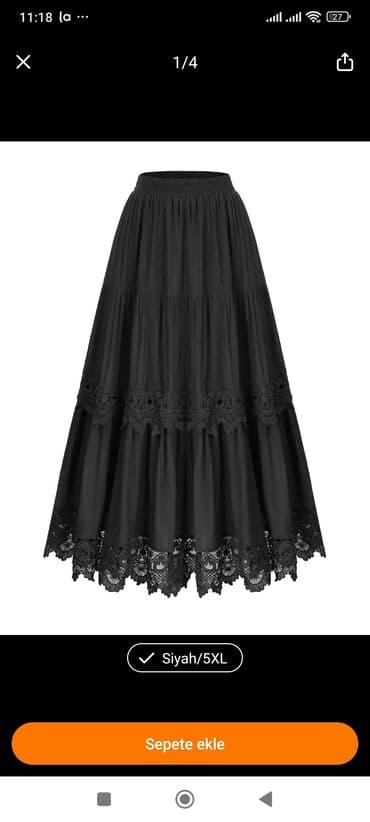 Boyuk beden etek.geyinilmeyib lalafo.az -da Boyuk beden etek.geyinilmeyib