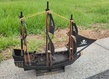 Black Pearl pirat gəmisi maketi – dekorativ masaüstü model - Tema lalafo.az -da Black Pearl pirat gəmisi maketi – dekorativ masaüstü model - Tema