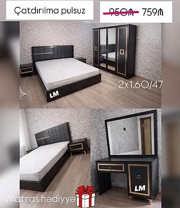 İkinəfərlik çarpayı lalafo.az -da İkinəfərlik çarpayı