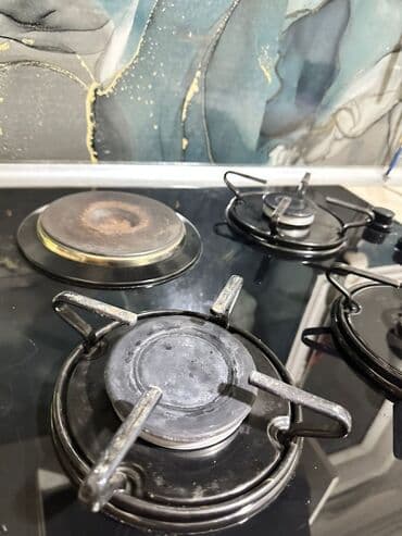 Кухонные комбайны и измельчители: Газовая печь Настольная, 4 конфорки, Б/у at lalafo.az — 5 Кухонные комбайны и измельчители: Газовая печь Настольная, 4 конфорки, Б/у — 5