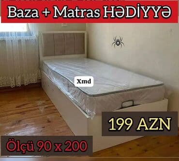 Yeni, Təknəfərlik çarpayı, Bazalı, Matras ilə lalafo.az -da Yeni, Təknəfərlik çarpayı, Bazalı, Matras ilə