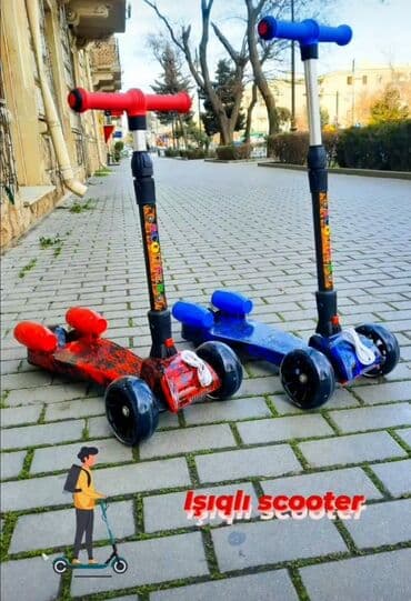 Skuter Samokat Scooter maksimum yük 60 kq, müxtəlif rənglər 🔹 lalafo.az -da Skuter Samokat Scooter maksimum yük 60 kq, müxtəlif rənglər 🔹