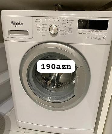 Whirlpool önyükləməli paltaryuyan maşın - Tutum: 6 kq - Enerji sinfi lalafo.az -da Whirlpool önyükləməli paltaryuyan maşın - Tutum: 6 kq - Enerji sinfi