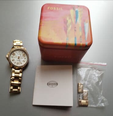 İşlənmiş, Qol saatı, Fossil, rəng - Qızılı lalafo.az -da İşlənmiş, Qol saatı, Fossil, rəng - Qızılı