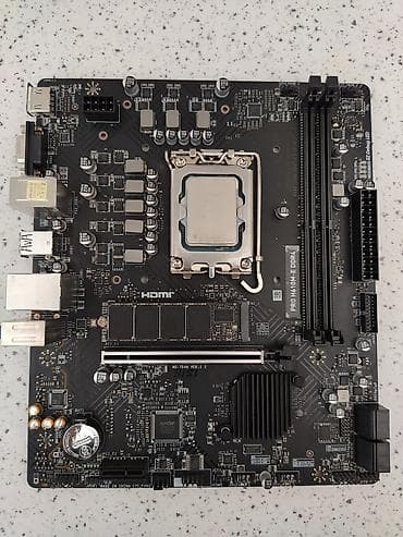 Msi Pro H610M DDR4 . i5 12400f . 1TB SSD M.2 Lexar NM620 (3in1) qiymet lalafo.az -da Msi Pro H610M DDR4 . i5 12400f . 1TB SSD M.2 Lexar NM620 (3in1) qiymet
