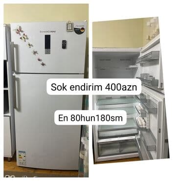 İşlənmiş 2 qapılı Soyuducu Satılır, rəng - Ağ lalafo.az -da İşlənmiş 2 qapılı Soyuducu Satılır, rəng - Ağ