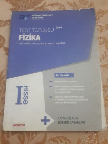 Fizika dim test toplusu
Həzi Aslanovdadır lalafo.az -da Fizika dim test toplusu
Həzi Aslanovdadır
