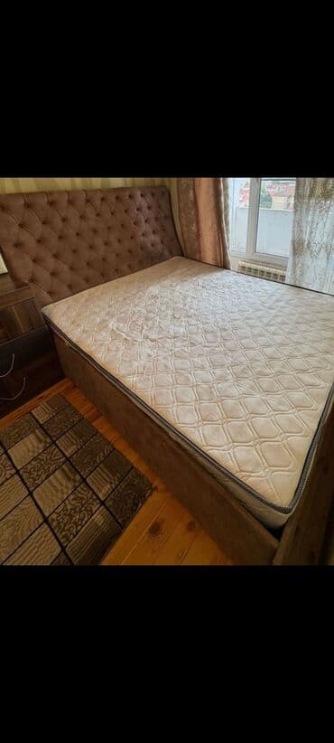 İkinəfərlik çarpayı, Bazalı, Matras ilə lalafo.az -da İkinəfərlik çarpayı, Bazalı, Matras ilə