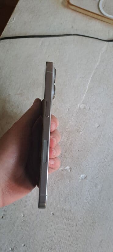 IPhone 15 Pro Max, 256 GB, Natural Titanium, Face ID lalafo.az -da IPhone 15 Pro Max, 256 GB, Natural Titanium, Face ID