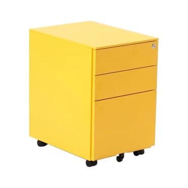 Rulonlu metal sənəd şkafı – sarı rəng - Kompakt ölçülü, müasir lalafo.az -da Rulonlu metal sənəd şkafı – sarı rəng - Kompakt ölçülü, müasir