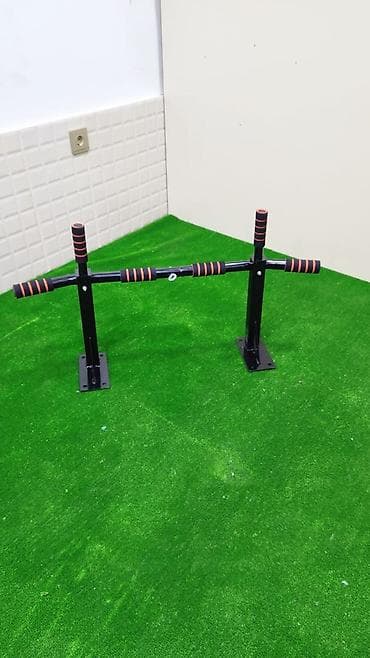 Metaldan hazırlanmış, yerə bərkidilən turnik (çəkidə asılma çubuğu) lalafo.az -da Metaldan hazırlanmış, yerə bərkidilən turnik (çəkidə asılma çubuğu)