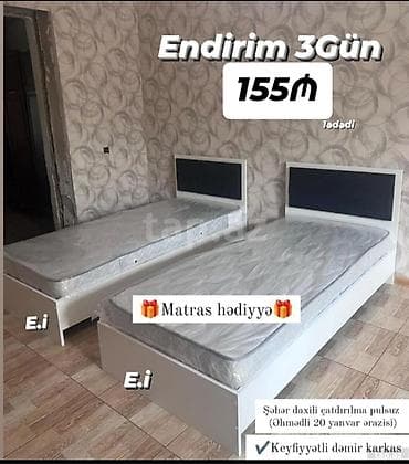 Yeni, Təknəfərlik çarpayı lalafo.az -da Yeni, Təknəfərlik çarpayı