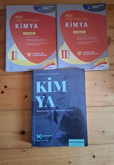 Kimya Testlər 11-ci sinif, DİM, 1-ci hissə, 2023 il lalafo.az -da Kimya Testlər 11-ci sinif, DİM, 1-ci hissə, 2023 il