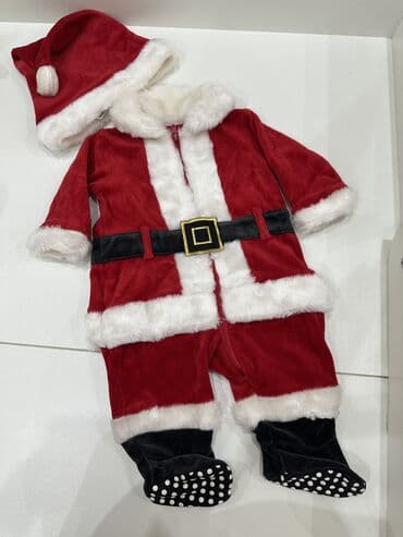 Şaxta baba kostyumu, 0 - 3 ay, Yeni lalafo.az -da Şaxta baba kostyumu, 0 - 3 ay, Yeni