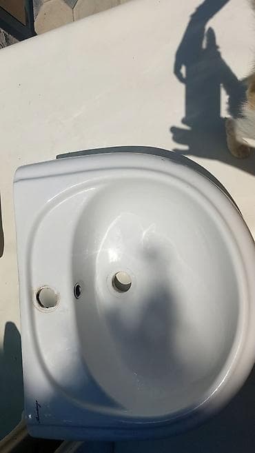 Piyedestal ayaqlı keramik lavabo dəsti - Material: sanitar lalafo.az -da Piyedestal ayaqlı keramik lavabo dəsti - Material: sanitar