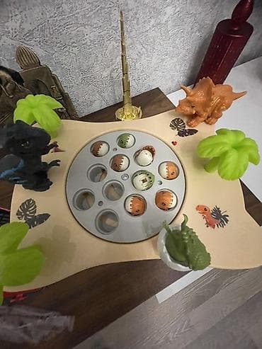 Dinozaur mövzulu elektrikli “balıq tutma” oyun dəsti - Yaş: 3+ - at lalafo.az Dinozaur mövzulu elektrikli “balıq tutma” oyun dəsti - Yaş: 3+ -