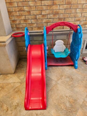 Sabiwbaki….Yelləncək və sürüşkəndən ibarət uşaq oyun komplekti lalafo.az -da Sabiwbaki….Yelləncək və sürüşkəndən ibarət uşaq oyun komplekti