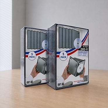 DVD-R / Packada 5əd olur 11₼ (1əd satış yoxdur) ◽DVD-R Qutu + DVD-R lalafo.az -da DVD-R / Packada 5əd olur 11₼ (1əd satış yoxdur) ◽DVD-R Qutu + DVD-R