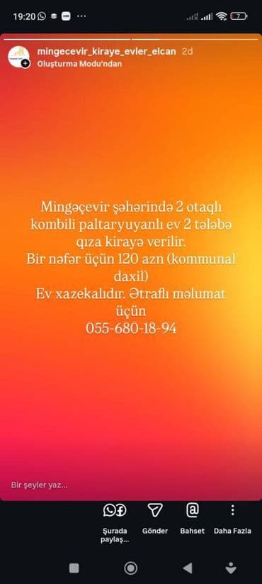 Mənzil tam əşyalıdır. Tam təmirlidir. Maraqlananlar nömrə ilə əlaqə lalafo.az -da Mənzil tam əşyalıdır. Tam təmirlidir. Maraqlananlar nömrə ilə əlaqə